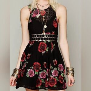 Free People Daisy Waist Cut-out Dress